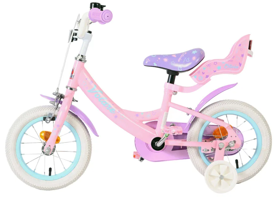 Volare Olivia Kinderfiets – Meisjes – 12 inch – Roze — foto 8