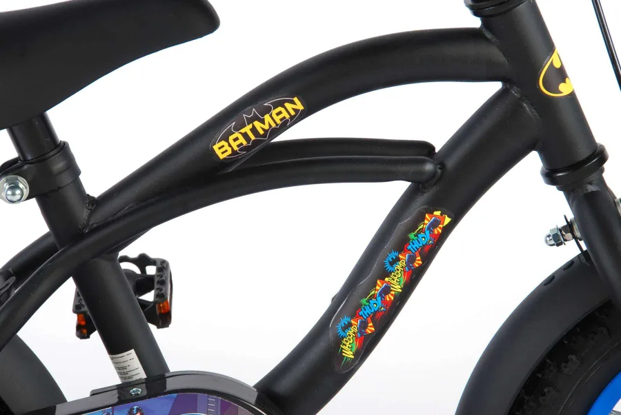 Batman Kinderfiets – Jongens – 12 inch – Zwart — foto 3