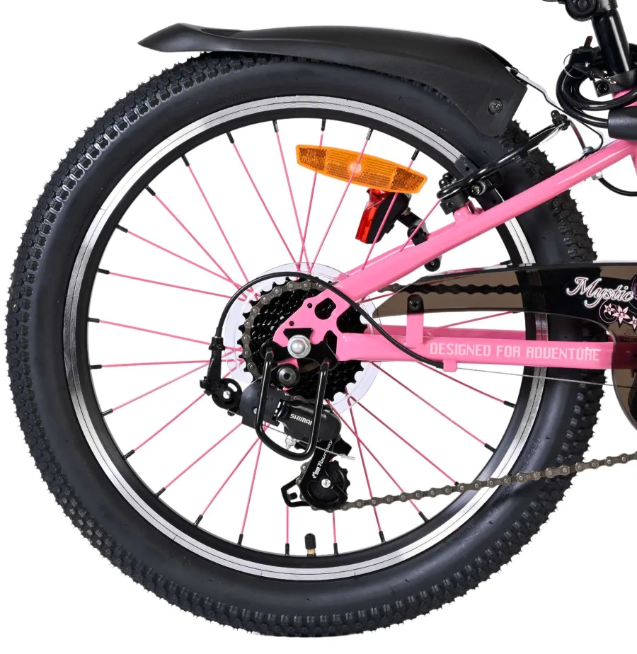 Volare Mystic Kinderfiets – 20 inch – Roze – 7 speed — foto 2