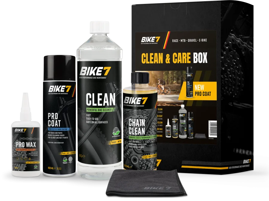 Fietsonderhoudsset Bike7 Clean & Care Box