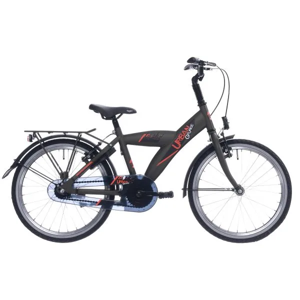 Kinderfiets 20″ Bikefun Urban mat groen