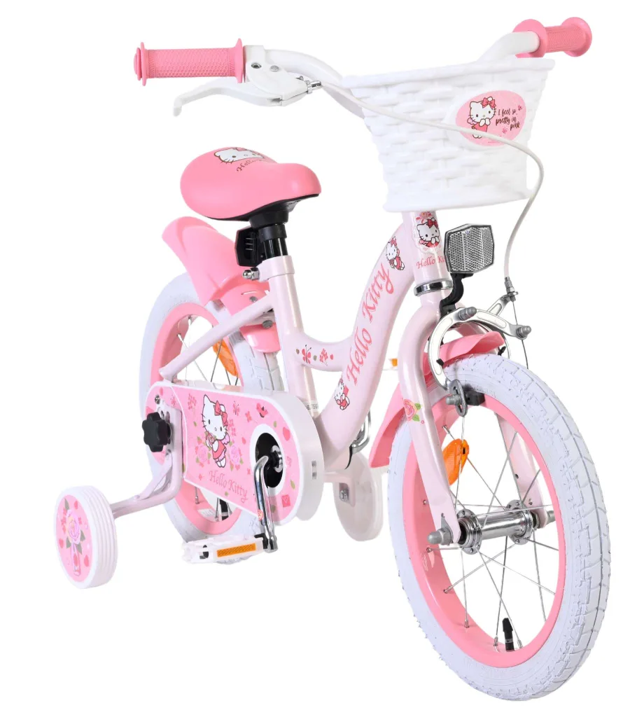 Hello Kitty Kinderfiets – Meisjes – 14 inch – Roze — foto 5
