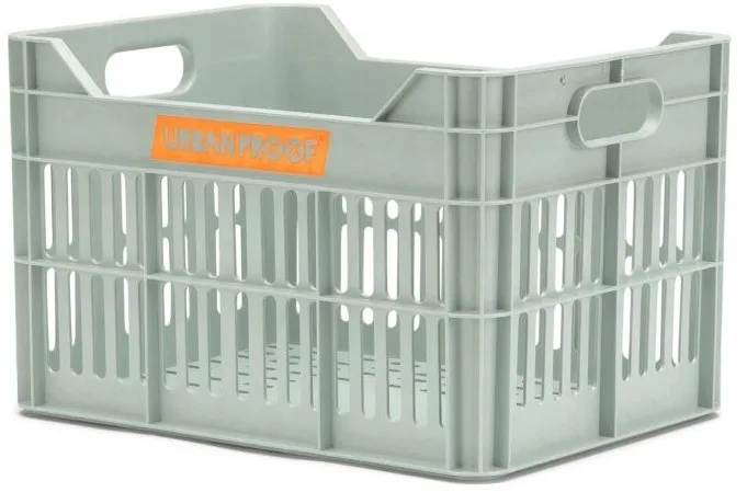 Recycled Bike crate Urban Proof Junior 15 Liter - Misty Mint green