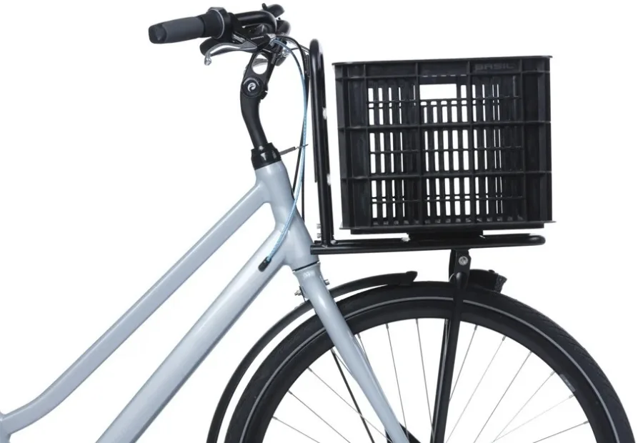 Fietskrat Basil L gerecycled kunststof MIK 40 liter - zwart — foto 6