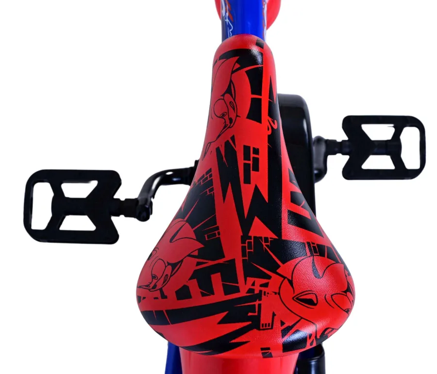 Turbo Crew Kinderfiets – Jongens – 12 inch – Blauw Rood — foto 8