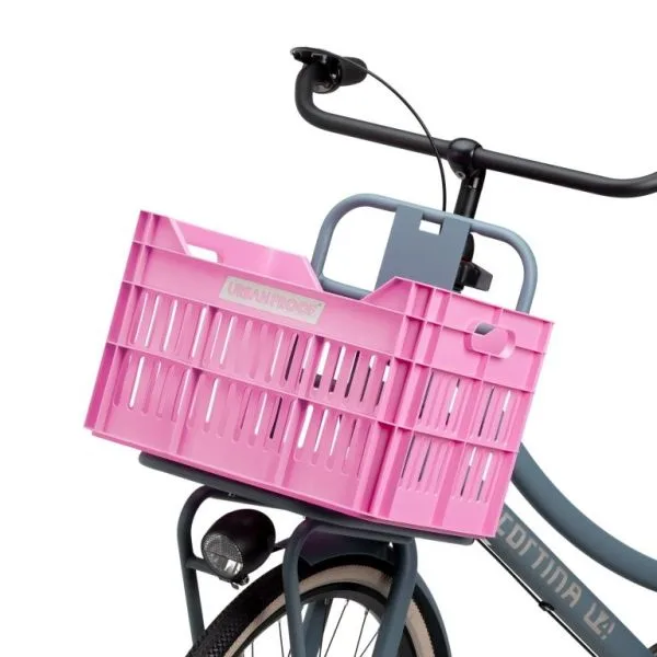 Gerecyclede Fietskrat Urban Proof Click 30 Liter Fel roze — foto 3