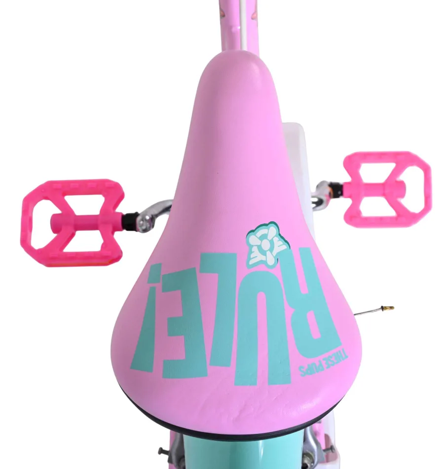 Paw Patrol Kinderfiets – Meisjes – 16 inch – Roze – Twee handremmen — foto 6