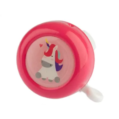 Fietsbel PexKids Unicorn – roze/wit