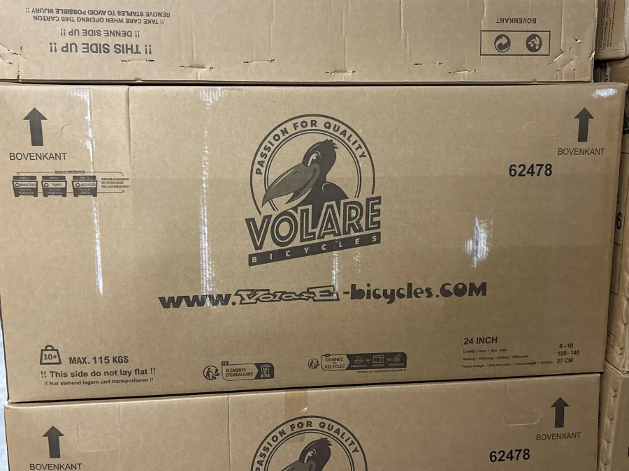 Volare Boost Kinderfiets – 24 inch – 21 Speed – Wit/Mintgroen — foto 4