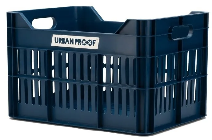 Gerecyclede Fietskrat Urban Proof Click 30 Liter donker blauw — foto 5