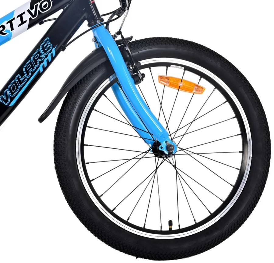 Volare Sportivo Kinderfiets – Jongens – 20 inch – Blauw – 7 versnellingen — foto 7