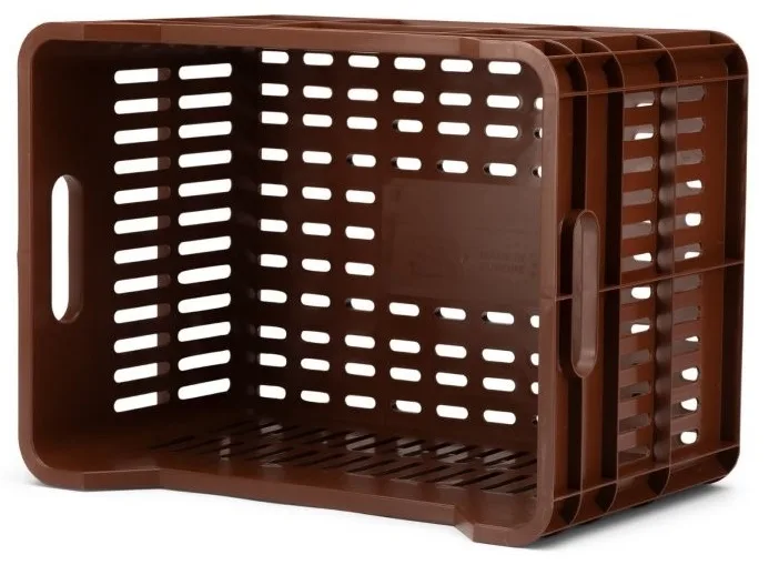 Gerecyclede Fietskrat Urban Proof Click 30 Liter Donker bruin — foto 8