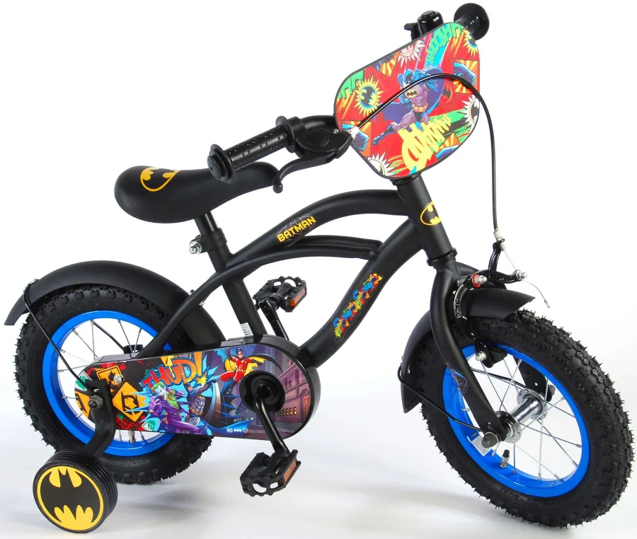 Batman Kinderfiets – Jongens – 12 inch – Zwart — foto 2