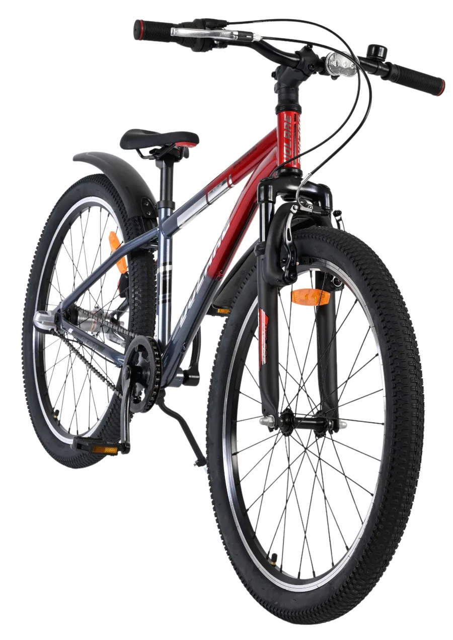 Volare XC Race Kinderfiets – 24 inch – Nexus 3 – Rood/Grijs — foto 17