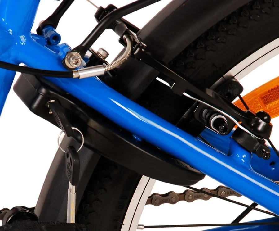 Volare Cross Kinderfiets – Jongens – 20 inch – Blauw – 6 versnellingen — foto 10