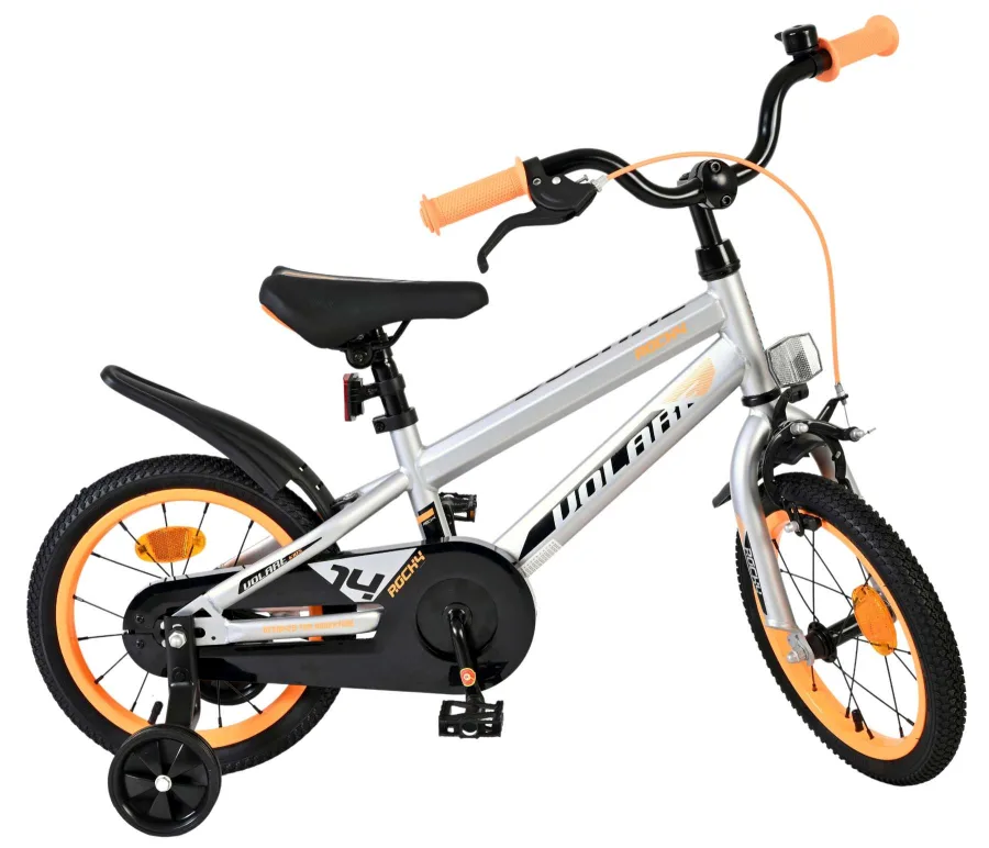 Volare Rocky Kinderfiets – Jongens – 14 inch – Grijs — foto 12