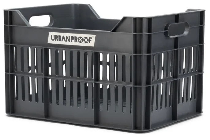 Gerecyclede Fietskrat Urban Proof Click 30 Liter As grijs — foto 5