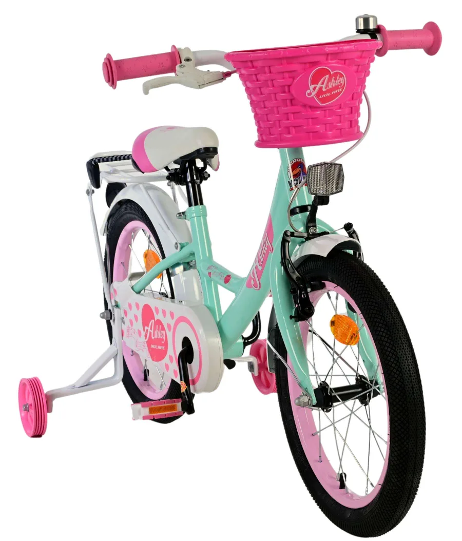 Volare Ashley Kinderfiets – Meisjes – 16 inch – Groen — foto 7