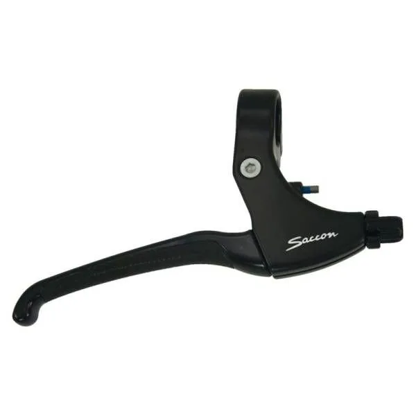 Remgreepset Saccon rollerbrake – zwart met rubberen greep