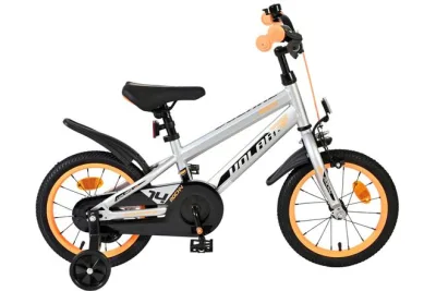 Volare Rocky Kinderfiets – Jongens – 14 inch – Grijs