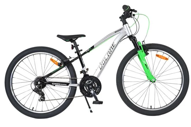 Volare Boost Kinderfiets – 24 inch – 21 Speed – Zilver/Groen — foto 14