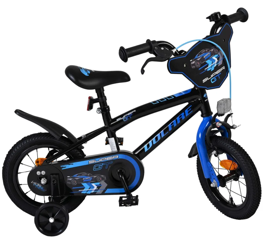 Volare Super GT Kinderfiets – Jongens – 12 inch – Blauw — foto 12