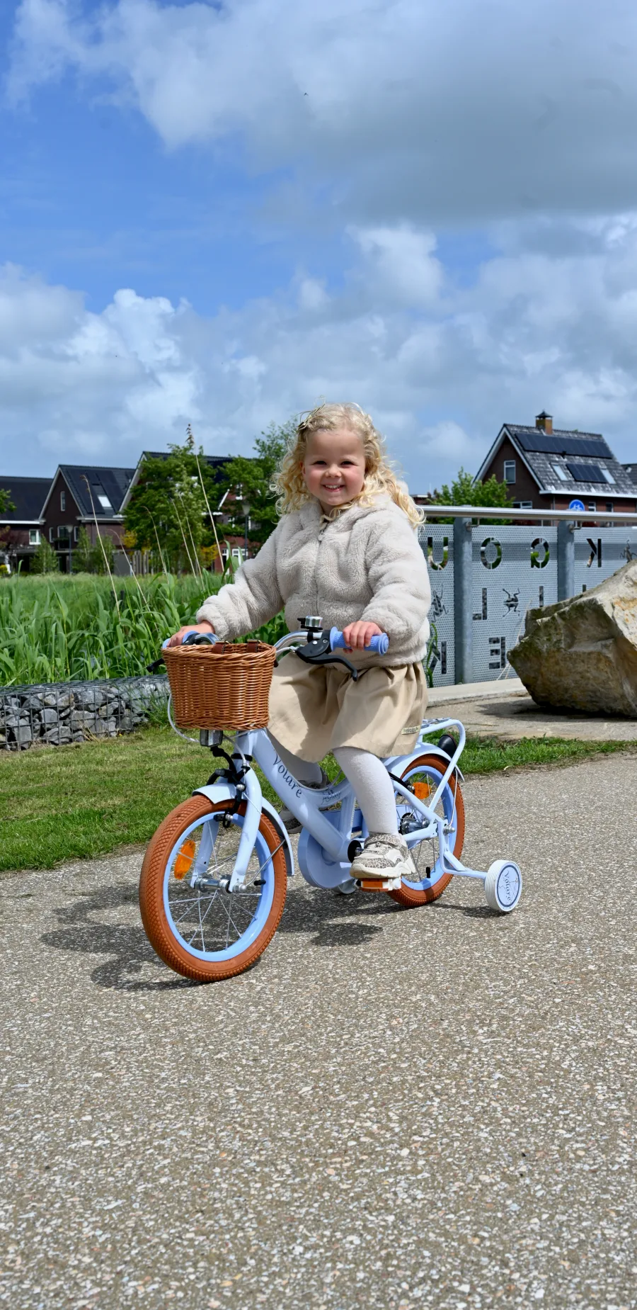 Volare Ashley Kinderfiets – Meisjes – 16 inch – Zwart – Twee Handremmen — foto 15