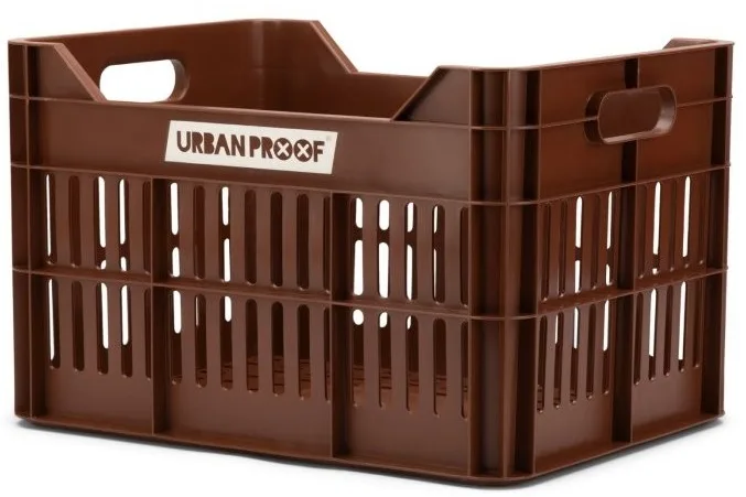 Gerecyclede Fietskrat Urban Proof Click 30 Liter Donker bruin — foto 5