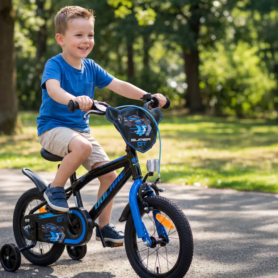 Volare Super GT Kinderfiets – Jongens – 14 inch – Blauw — foto 15