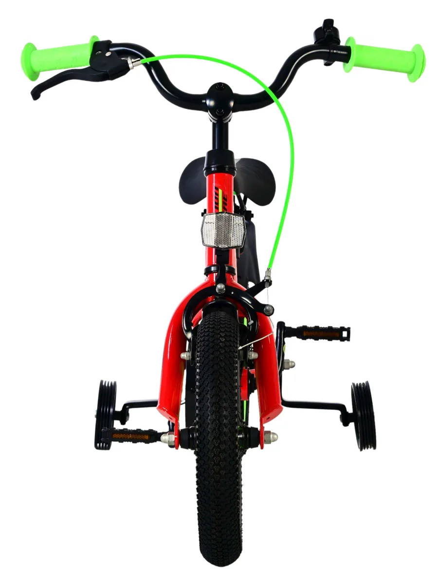 Volare Rocky Kinderfiets – Jongens – 12 inch – Rood – Twee handremmen — foto 6