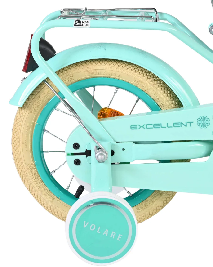 Volare Excellent Kinderfiets – Meisjes – 12 inch – Groen — foto 2