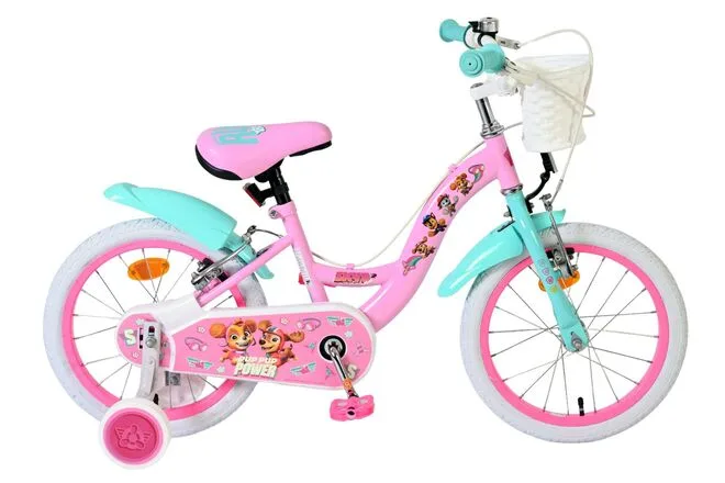 Paw Patrol Kinderfiets – Meisjes – 16 inch – Roze – Twee handremmen