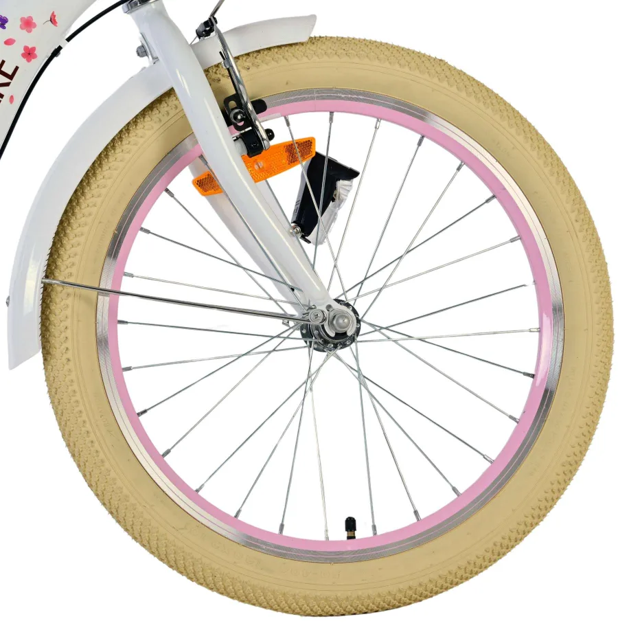 Volare Blossom Kinderfiets – Meisjes – 20 inch – Wit – Nexus 3 versnellingen — foto 3