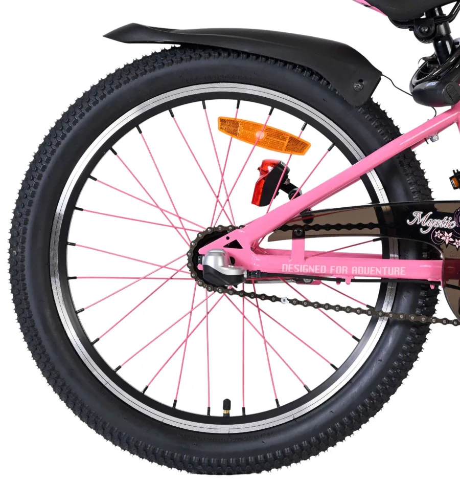 Volare Mystic Kinderfiets – 20 inch – Roze – Nexus 3 — foto 2