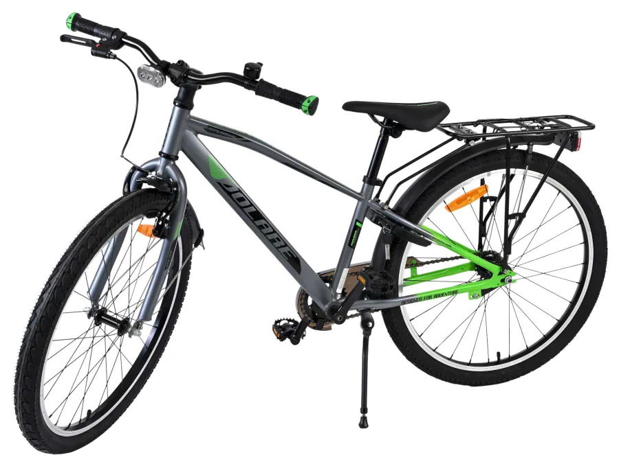Volare Explorer Kinderfiets – Jongens – 24 inch – Donkergrijs — foto 8
