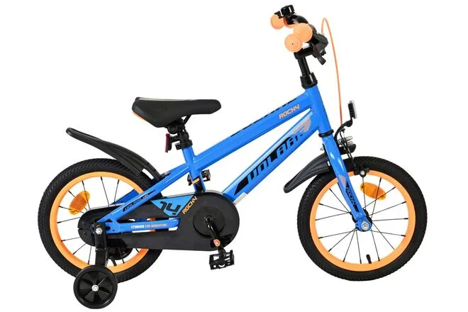 Volare Rocky Kinderfiets – Jongens – 14 inch – Blauw