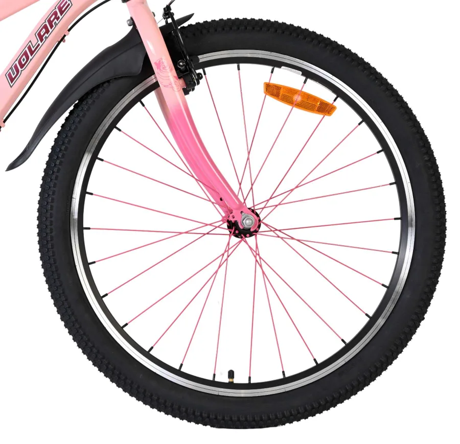 Volare Mystic Kinderfiets – 24 inch – Roze – Nexus 3 — foto 3