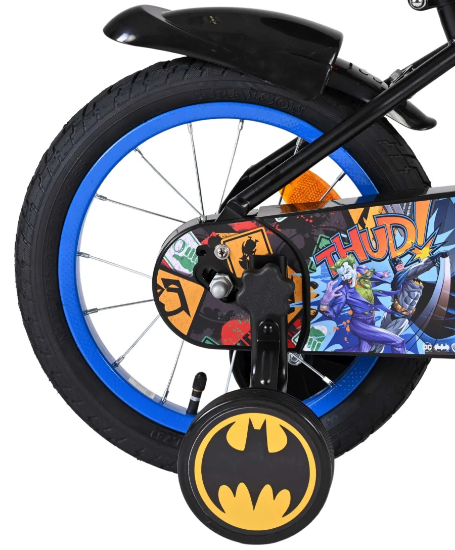 Batman Kinderfiets – Jongens – 14 inch – Zwart — foto 3