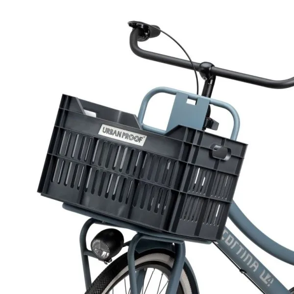 Gerecyclede Fietskrat Urban Proof Click 30 Liter As grijs — foto 3