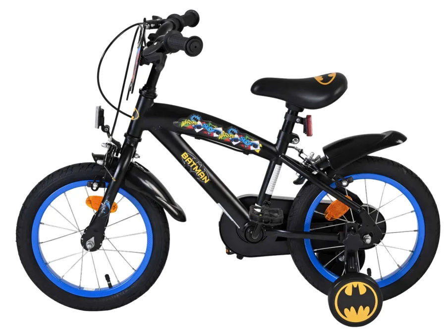 Batman Kinderfiets – Jongens – 14 inch – Zwart – Twee handremmen — foto 7