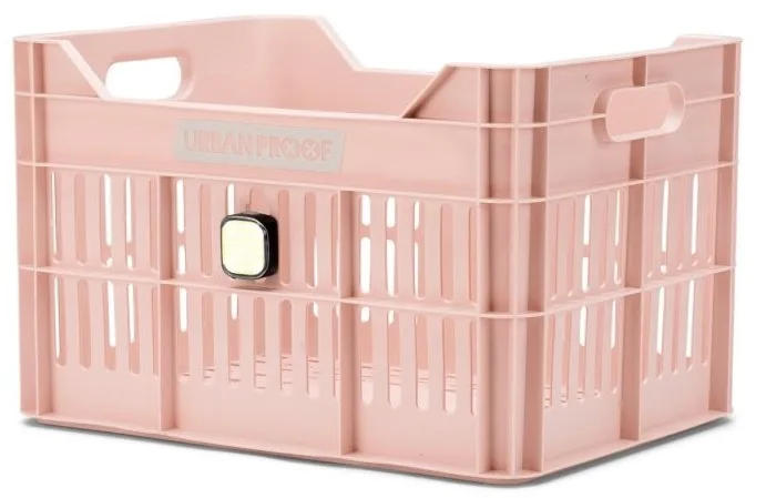 Gerecyclede Fietskrat Urban Proof Click 30 Liter Pastel roze — foto 9