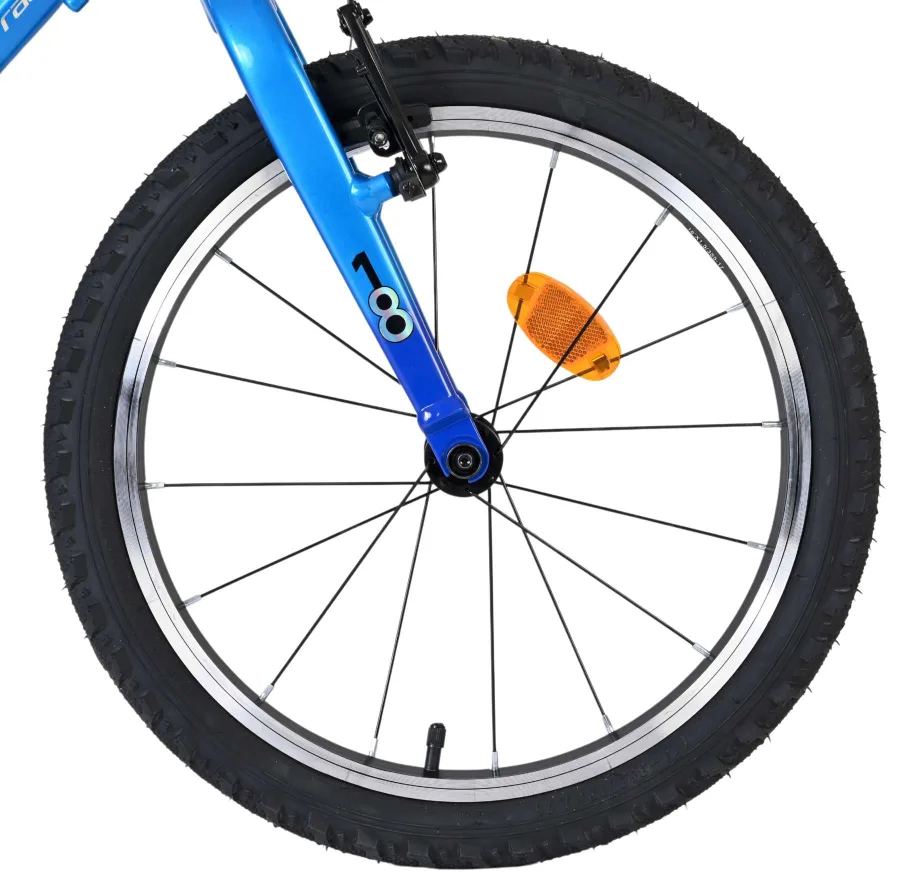 Volare Venom Kinderfiets – Jongens – 18 inch – Blauw – Twee handremmen — foto 3