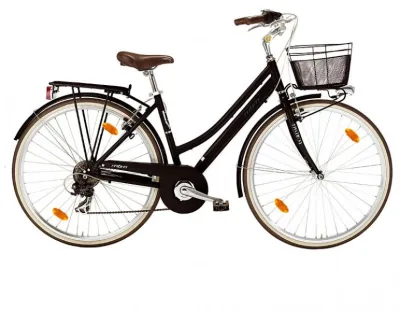 MBM Boulevard 6-speed zwart damesfiets