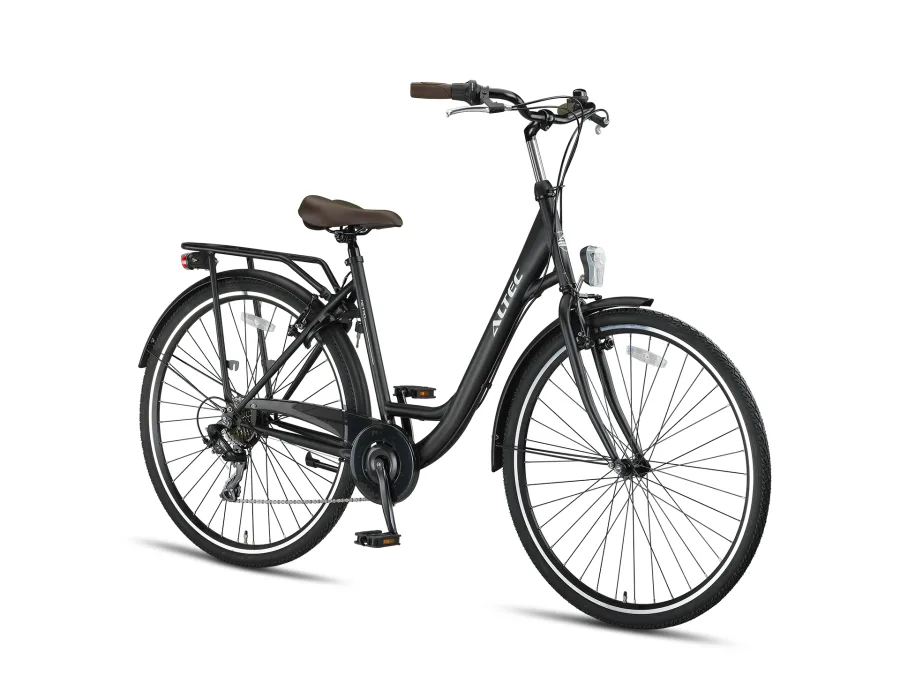 Altec Metro 28 inch Damesfiets 49cm Mat Zwart — foto 5