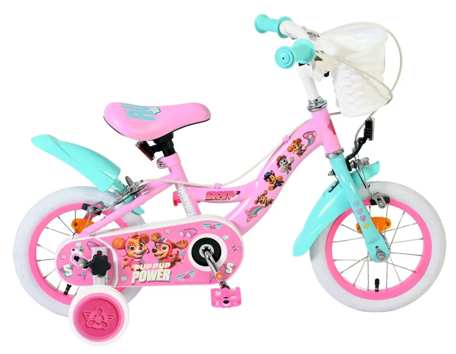 Paw Patrol Kinderfiets – Meisjes – 12 inch – Roze – Twee handremmen