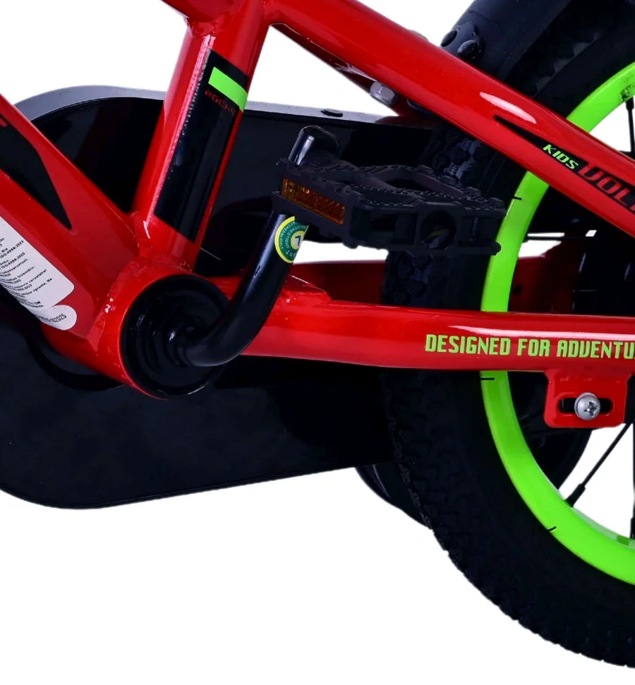 Volare Rocky Kinderfiets – Jongens – 12 inch – Rood — foto 11