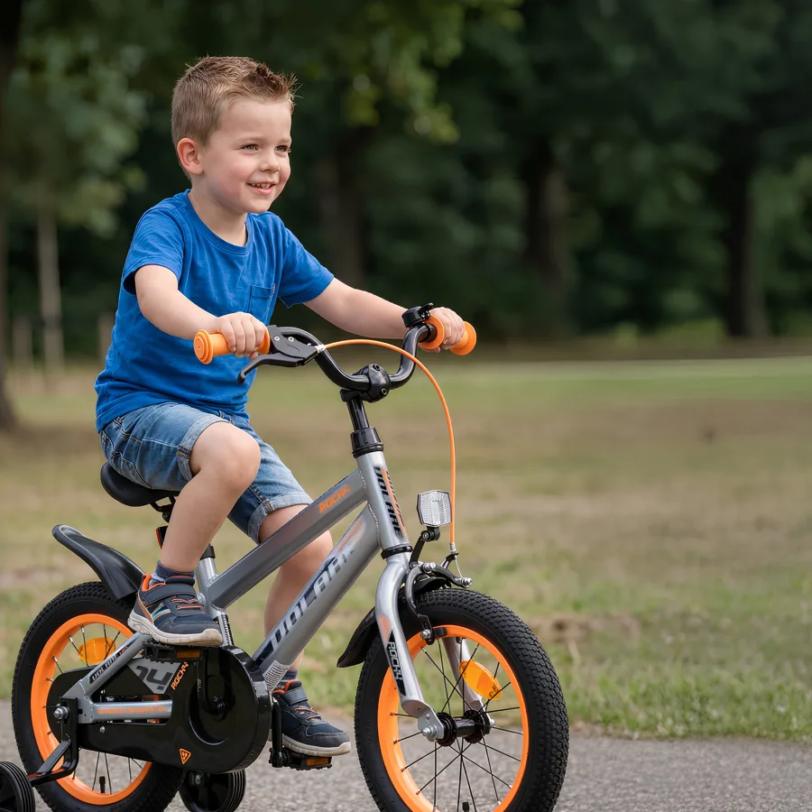 Volare Rocky Kinderfiets – Jongens – 14 inch – Grijs — foto 15