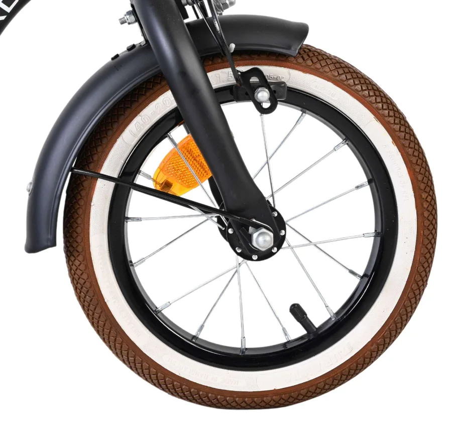Volare Black Cruiser Kinderfiets – Jongens – 12 inch – Zwart — foto 3