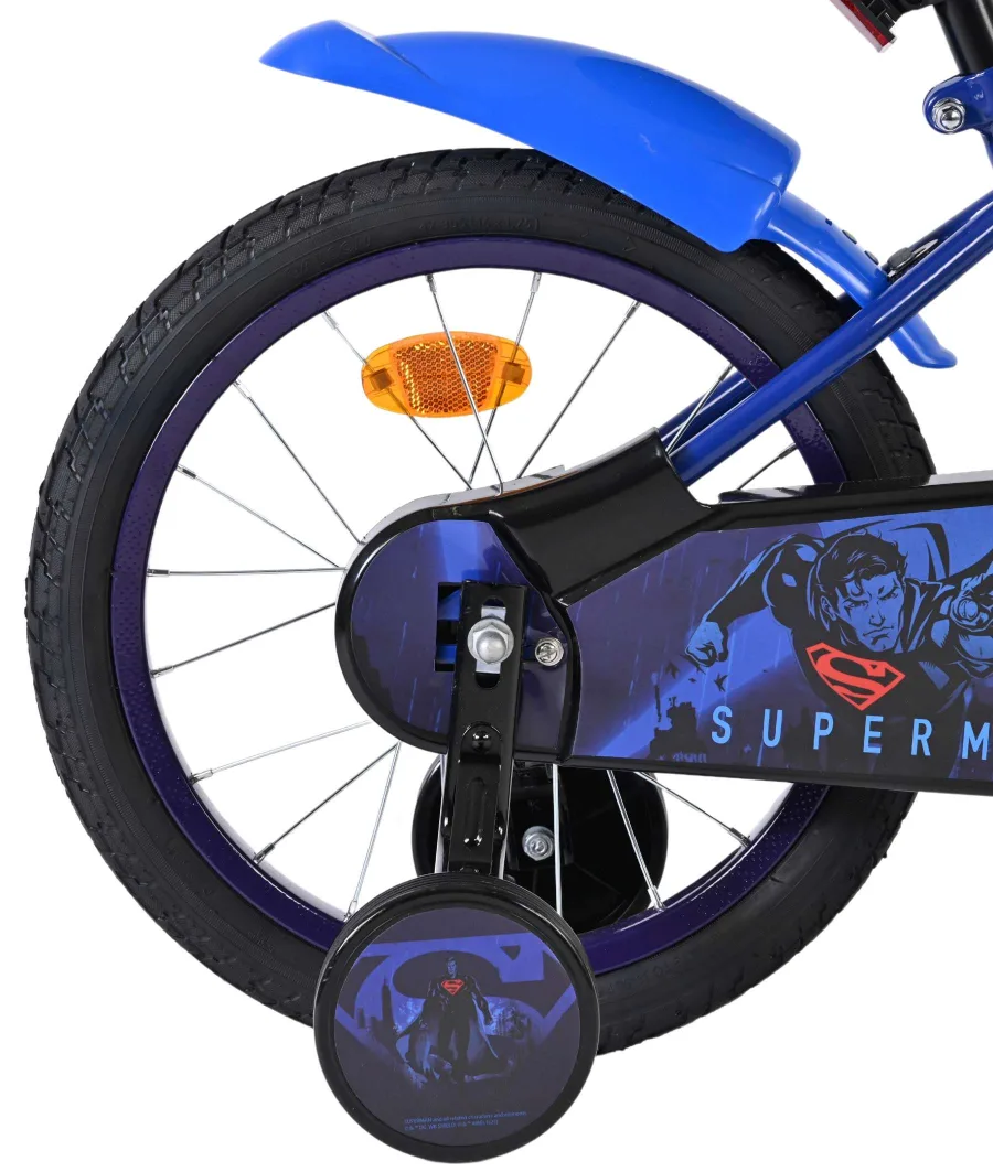 Superman Kinderfiets – Jongens – 16 inch – Blauw — foto 2