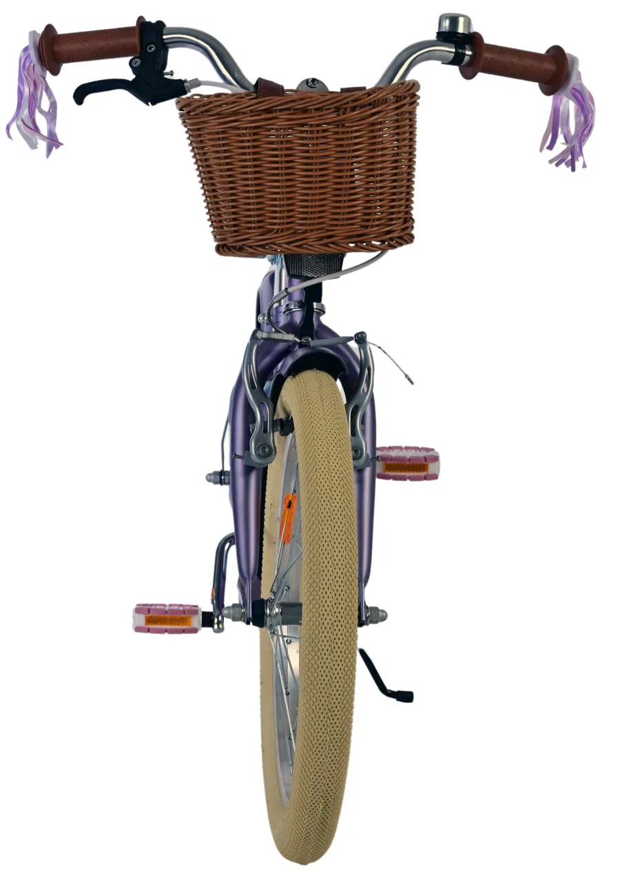 Volare Blossom Kinderfiets – Meisjes – 18 inch – Paars — foto 9